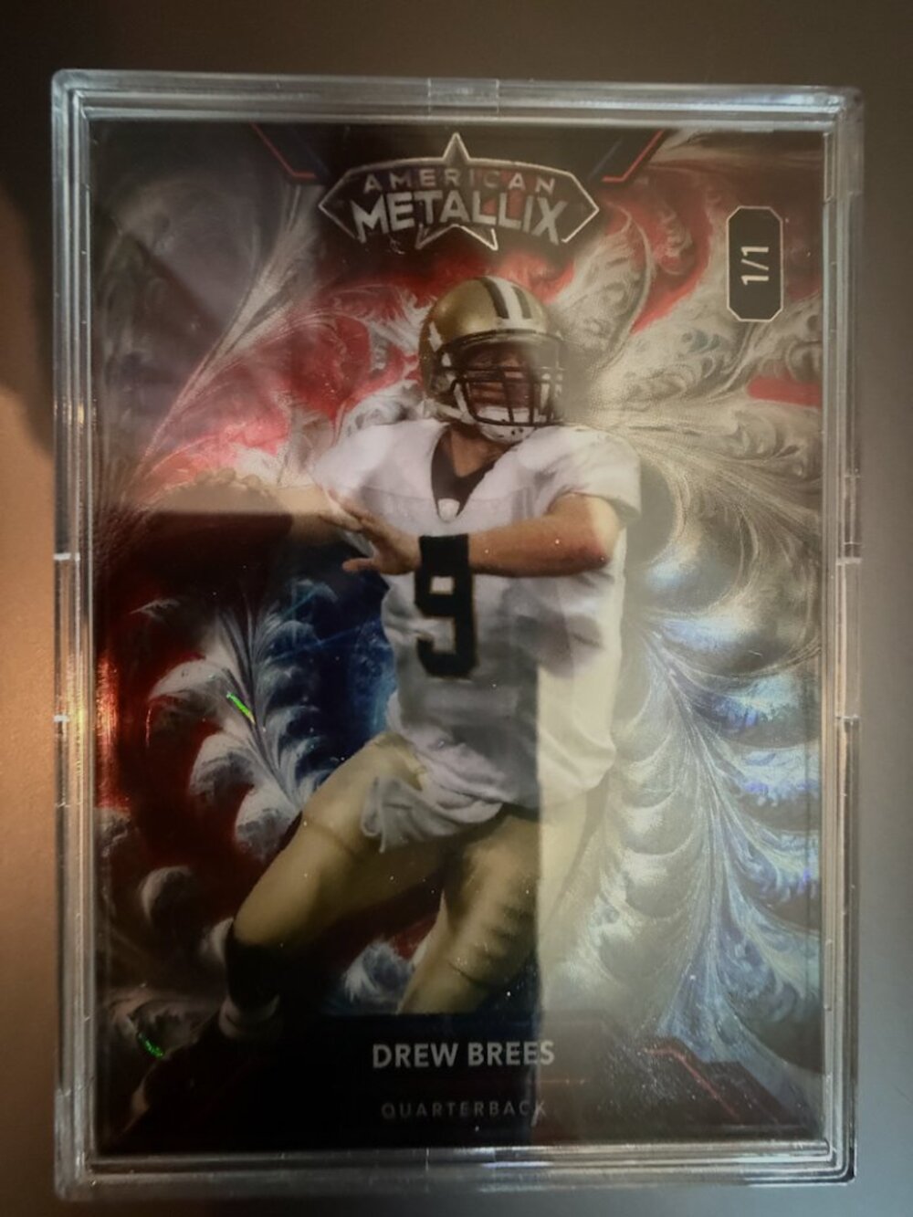 Drew Brees WMF-DB | 2023 Wild Card American Metallix 1/1